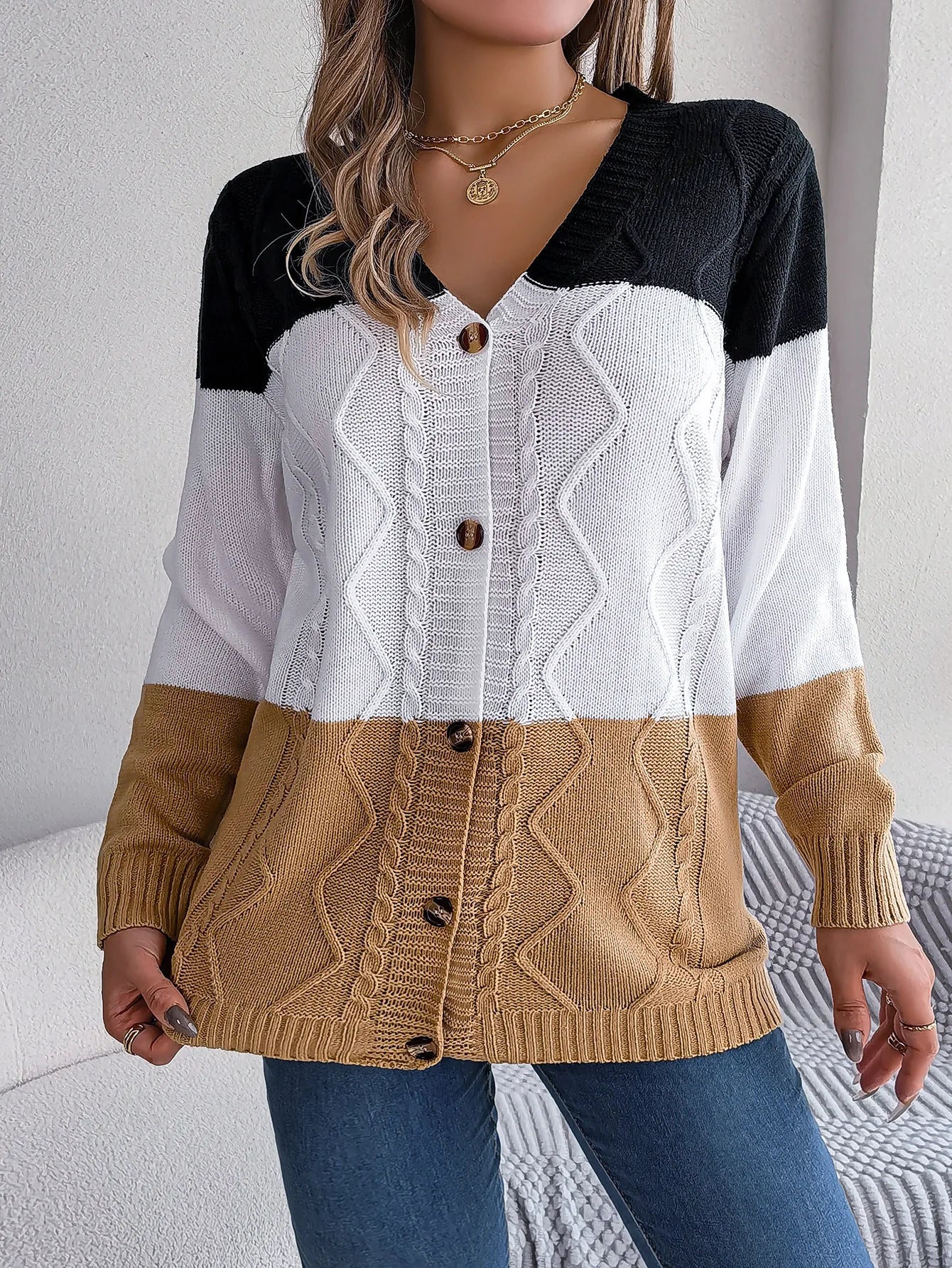 Amely | Entspannter und stilvoller Winter-Cardigan