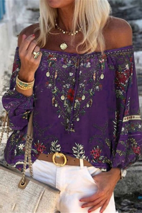 Rodress-fashion-off-the-shoulder-floral-print-top