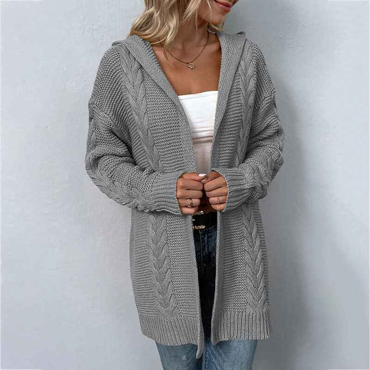 Wine-Red-Womens-Casual-Long-Sleeve-Open-Front-Hooded-Cardigan-Sweater-Oversized-Striped-Knitted-Pockets-Jacket-Coats-K411