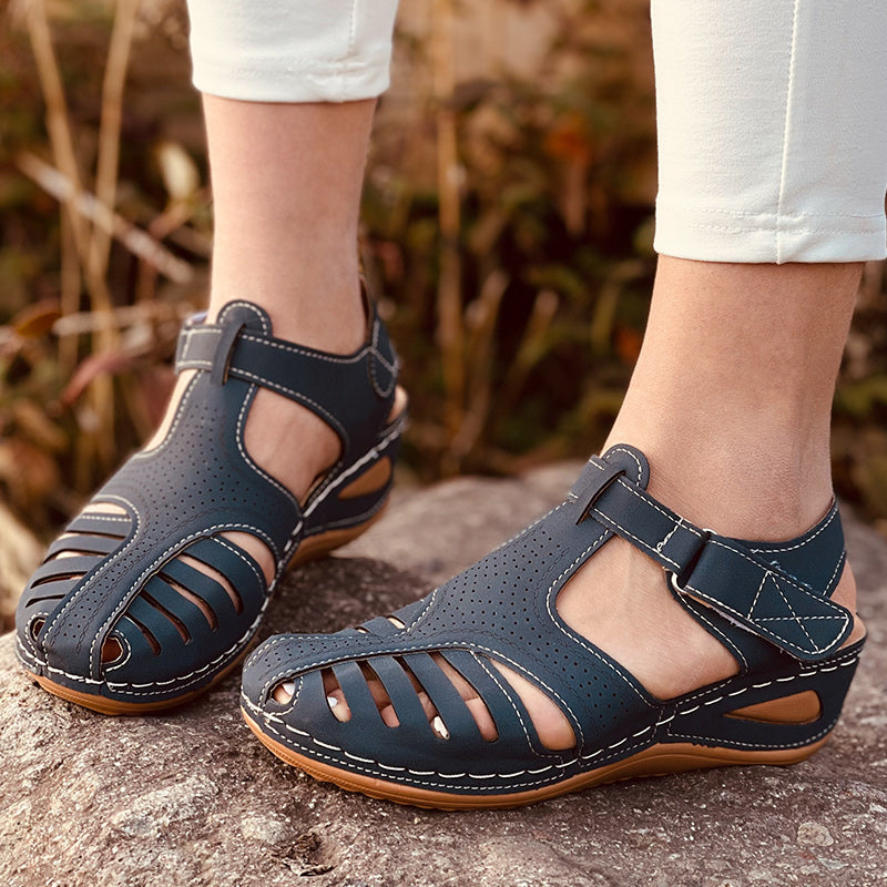 Supportive and fashionable orthopedic winter Sandals