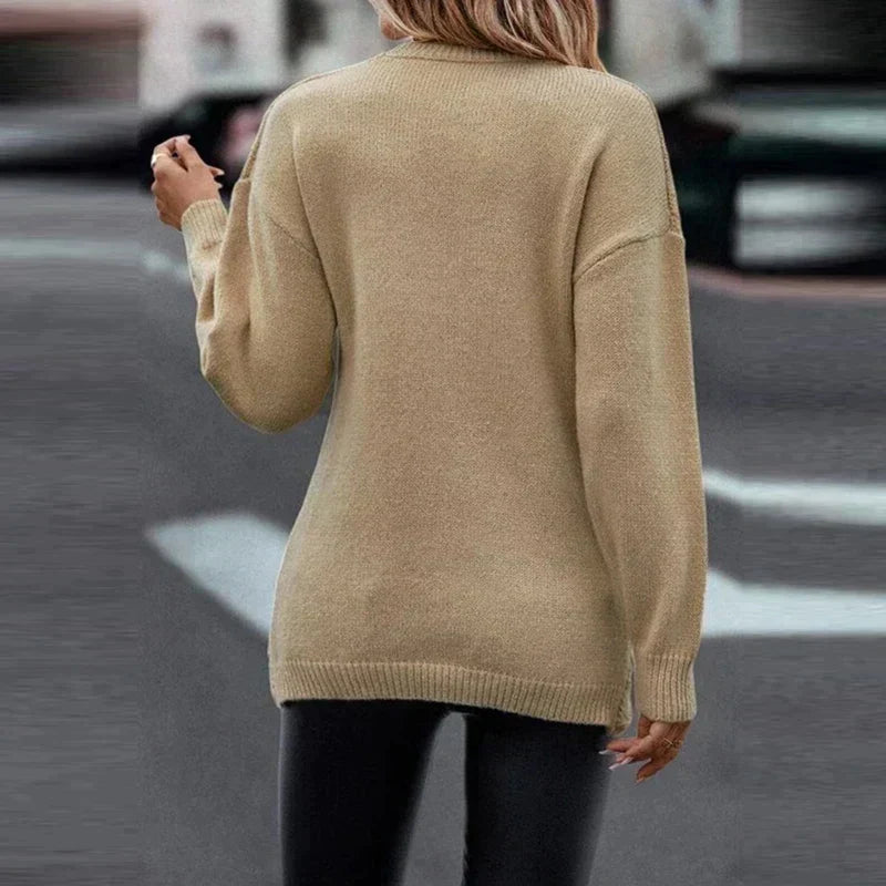 Ilyana | Lässig und mühelos Winterpullover