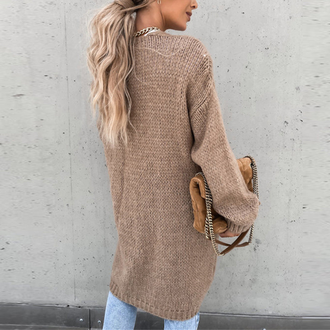 Dionna | Lässige und modische Winter-Strickjacke