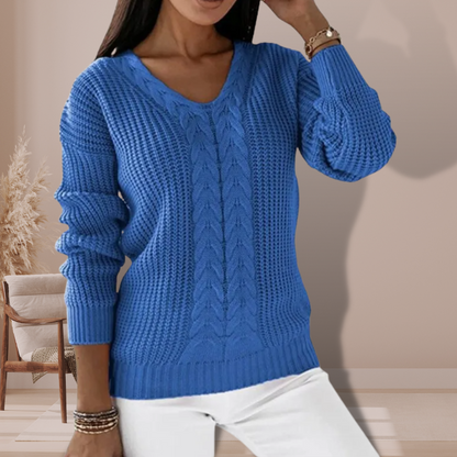 Denisa | Eleganter und vielseitiger Winterpullover