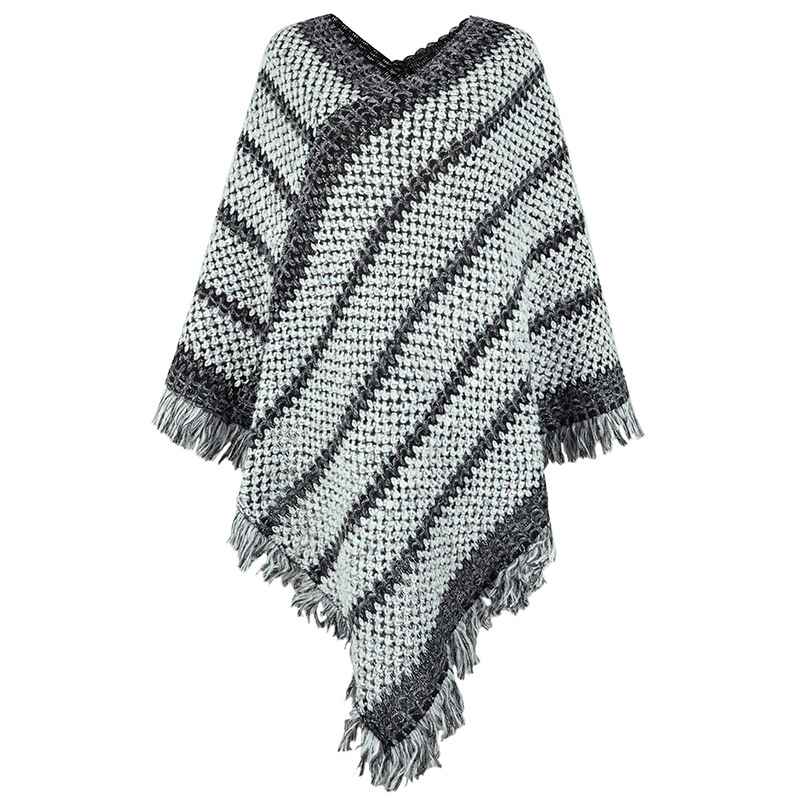 Dark-Gray-Ponchos-for-Women-Women-Ponchos-and-Wraps-Winter-Retro-Stylish-Poncho-Shawl-for-Women-K424