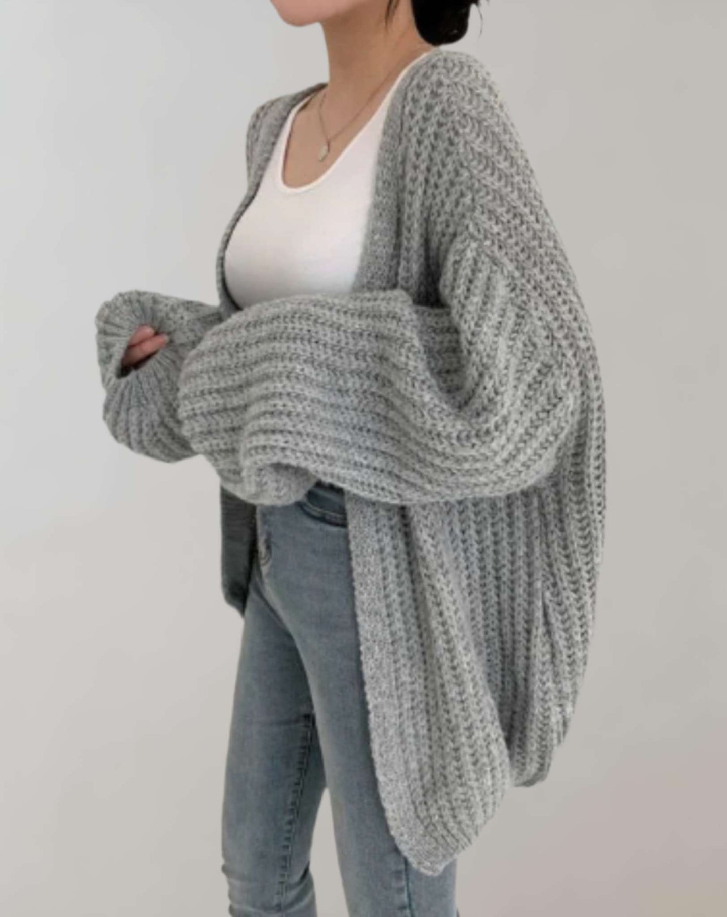 Lauren | Entspannter und stilvoller Winter-Cardigan