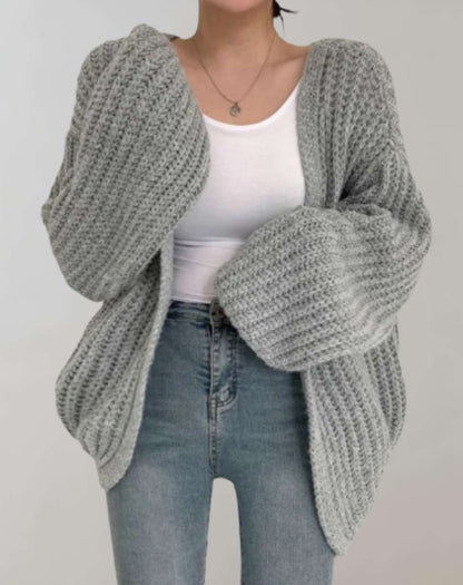 Lauren | Entspannter und stilvoller Winter-Cardigan