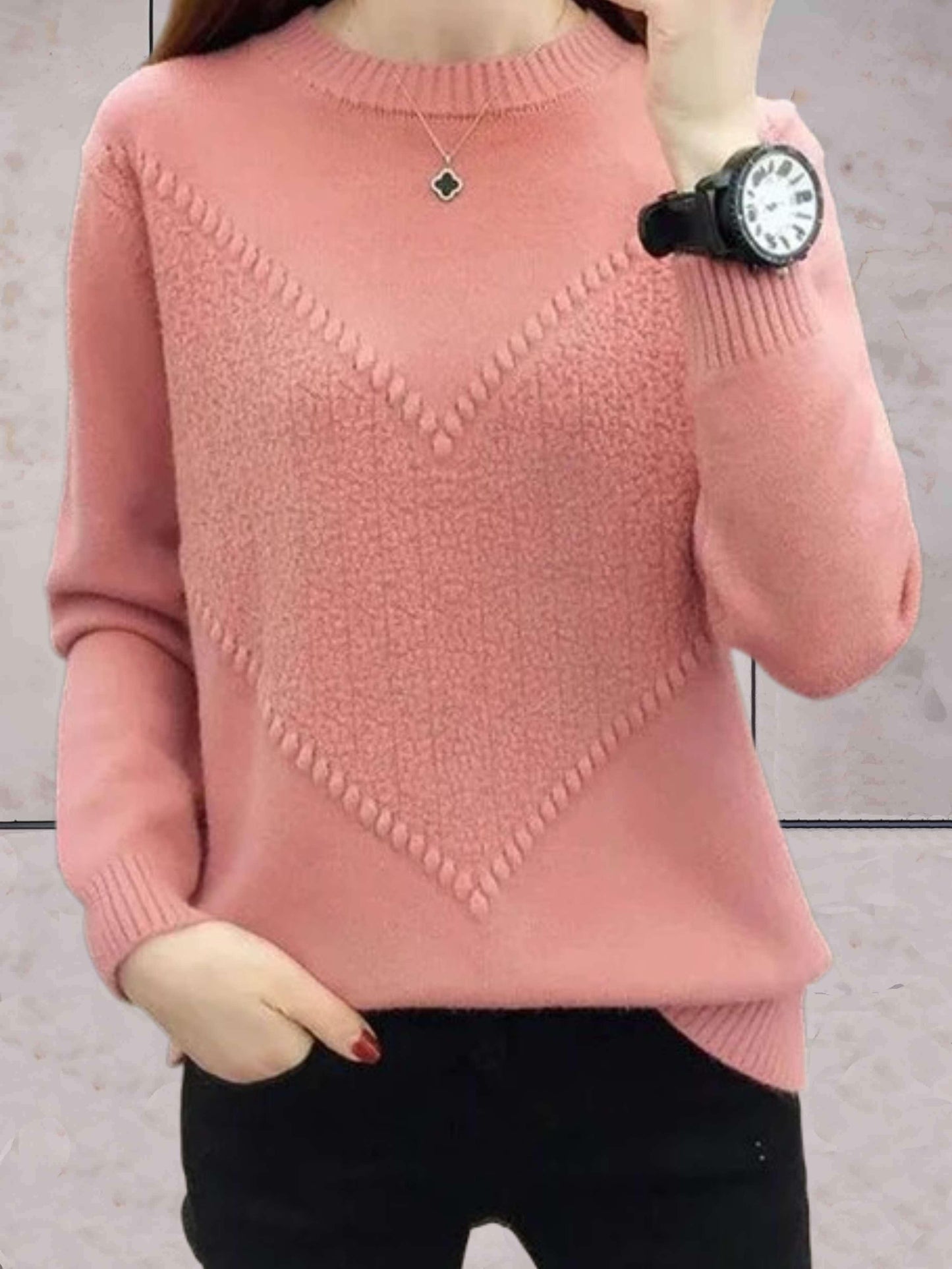 Olya | Lässiger und modischer Winterpullover