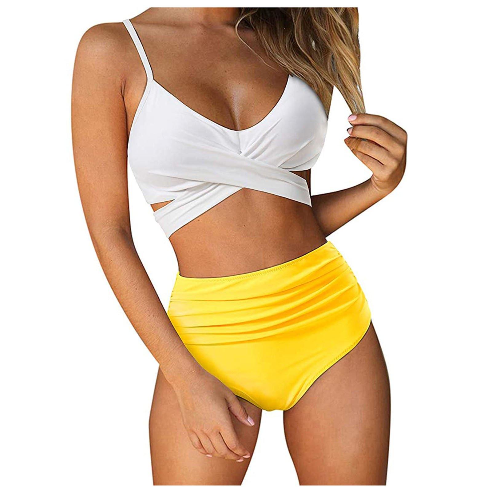 Sexy Women High Waist Summer Beach Bikini-Women Swimwear-7-S-Free Shipping Leatheretro