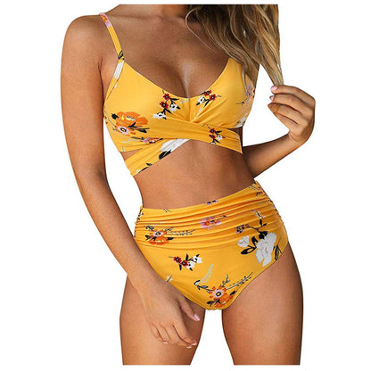 Sexy Women High Waist Summer Beach Bikini-Women Swimwear-11-S-Free Shipping Leatheretro