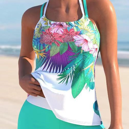 Bernadette® | Sexy Floral Tankini mit Neckholder