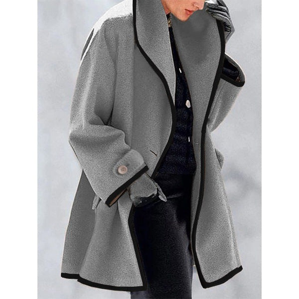 Arcie® | Stilvoller Mantel mit Weitem Kragen