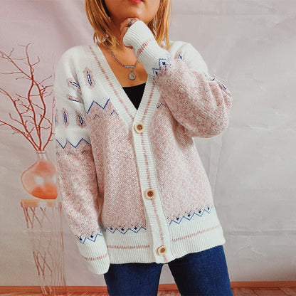 Women's Cozy Chenille Knitted Cardigan Sweater Coat    