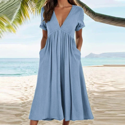 Guia® | Elegantes Kleid mit...