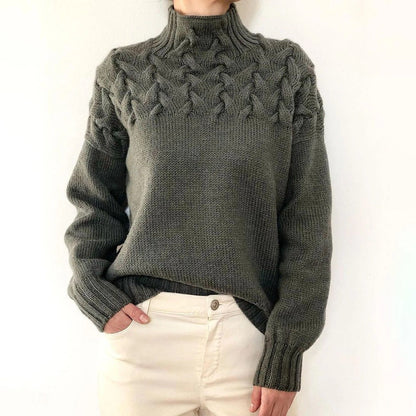 Yelizaveta | Modischer und müheloser Winterpullover