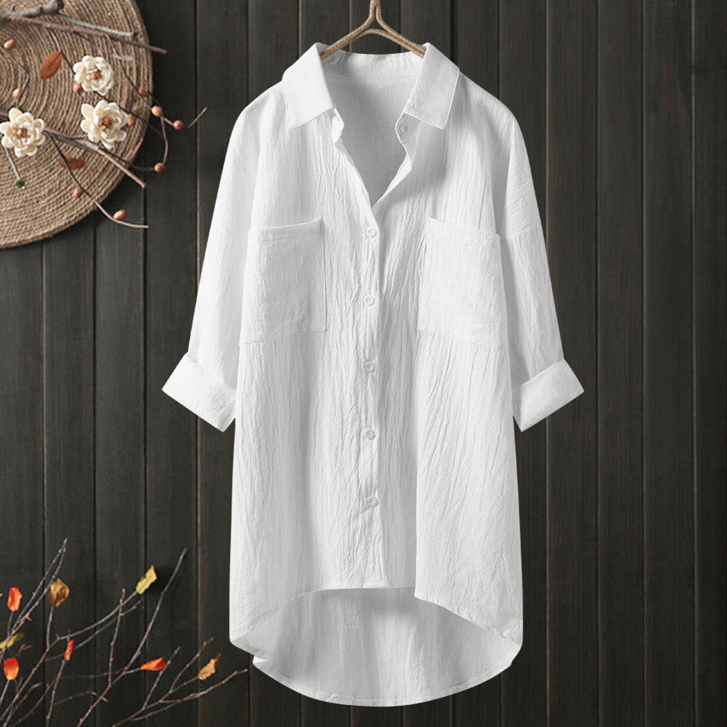 Annie® | Elegantes lockeres Button-Down-Hemd