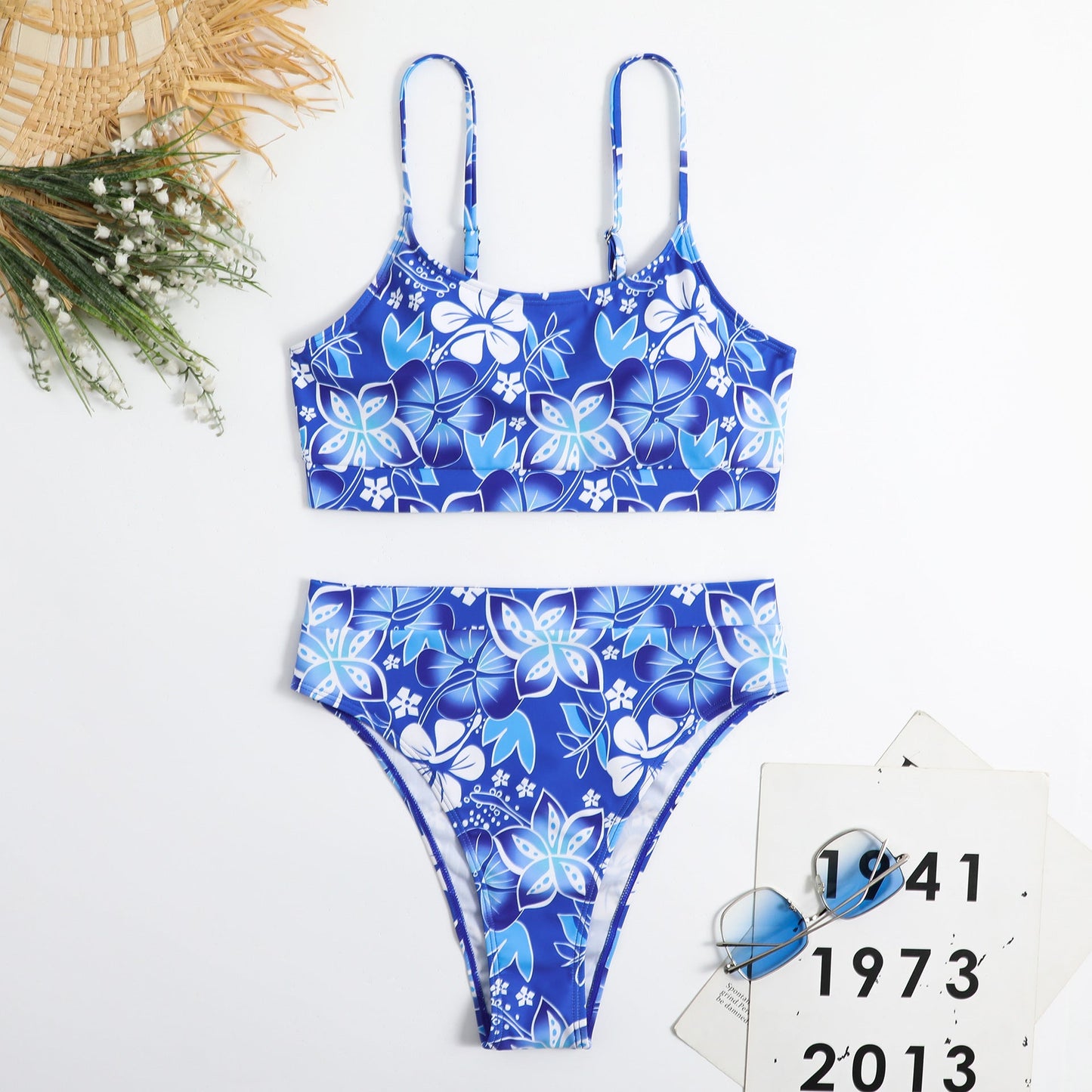 Amalia® | Bikini mit tropischen Blumen