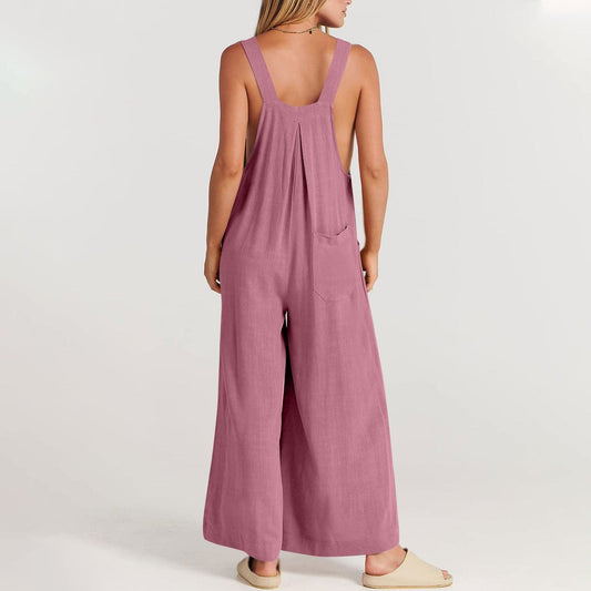 Lea® | Plus Size Wide Leg Jumpsuit