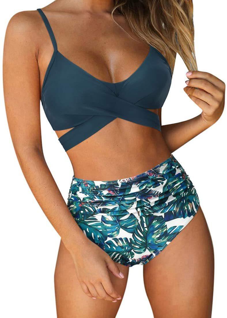 Sexy Women High Waist Summer Beach Bikini-Women Swimwear-1-S-Free Shipping Leatheretro