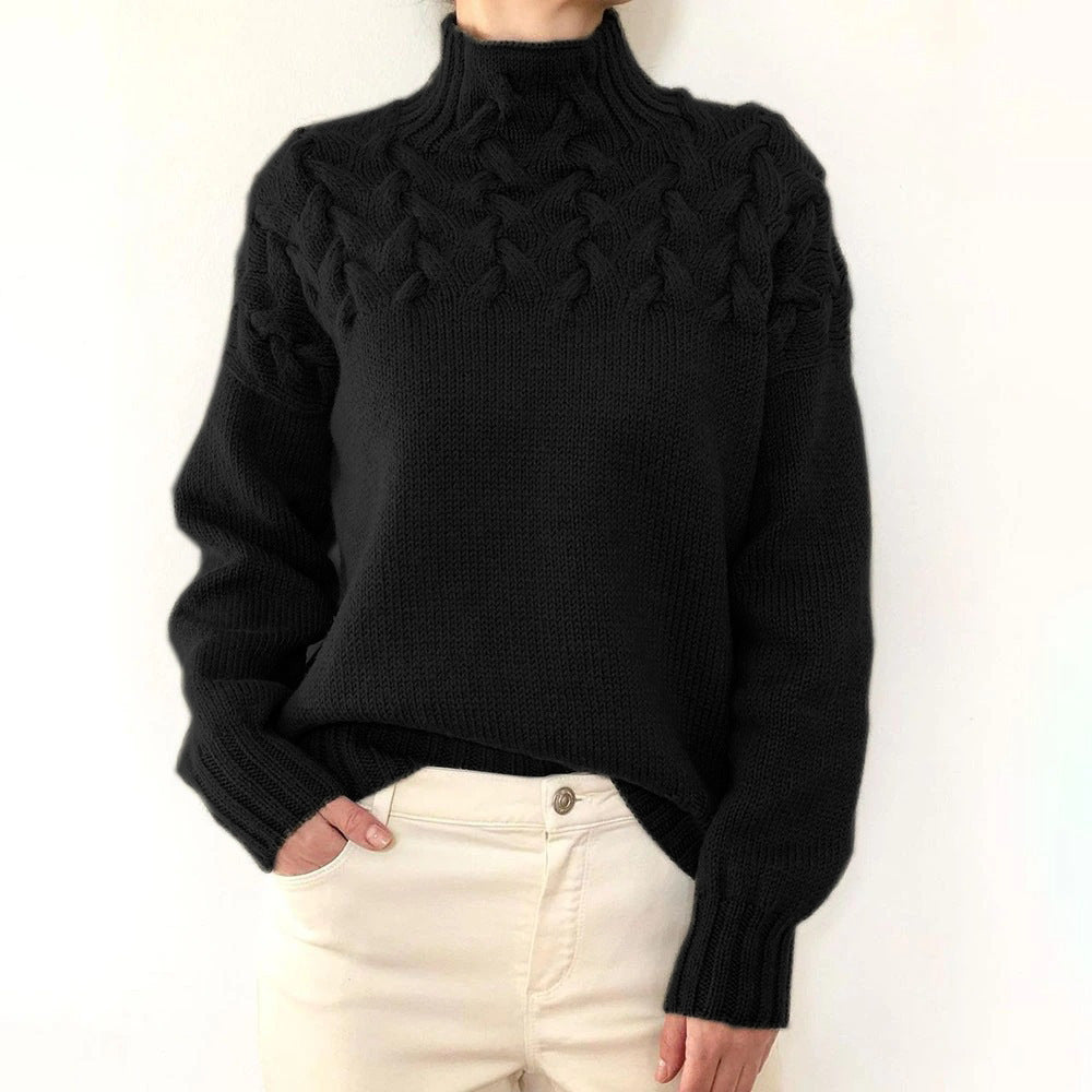 Reeva® | Eleganter Turtle-Neck Pullover