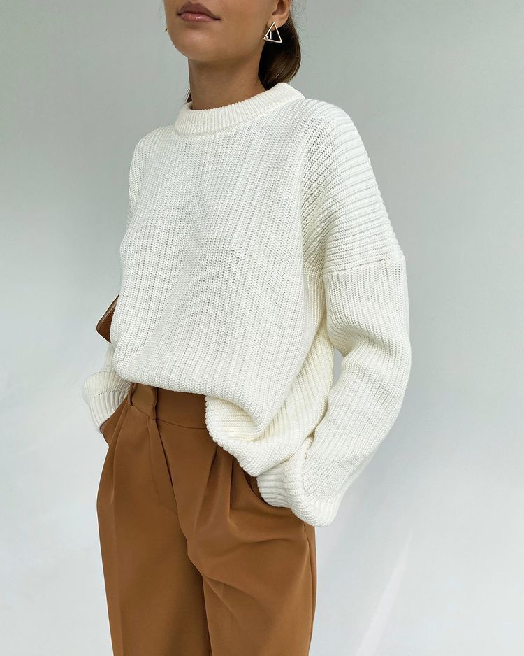 Genevieve | Eleganter und lässiger Pullover