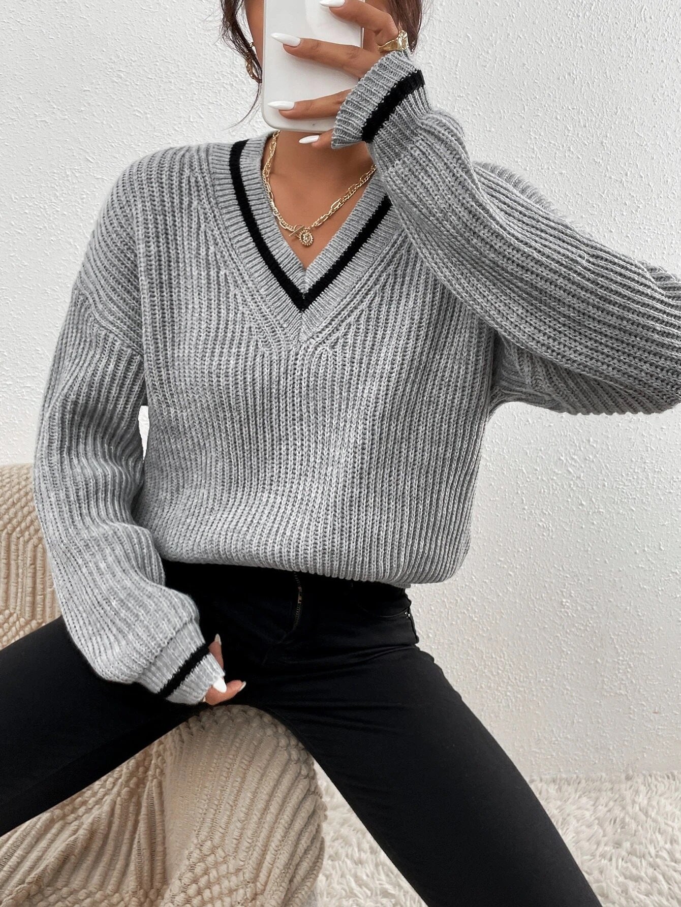 Renata | Zeitloser und eleganter Winterpullover