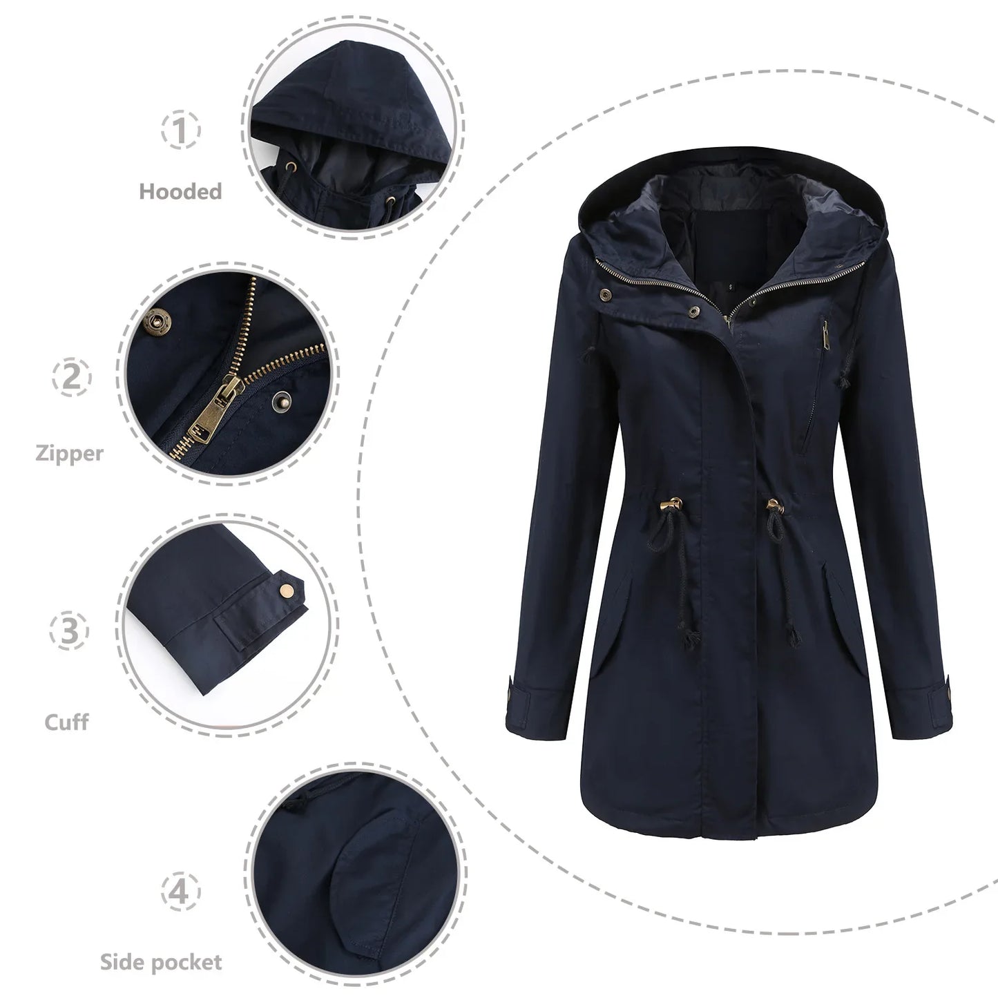 Destina® | Elegant und lässig allgemeines Jacket