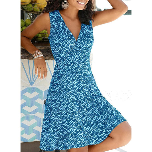 Sheryl® | Modernes Freizeitkleid mit Polka Dots für den Sommer