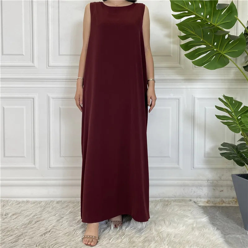 Iris® | All-Match Ärmelloses Inneres Kleid Muslimisch Für Frauen