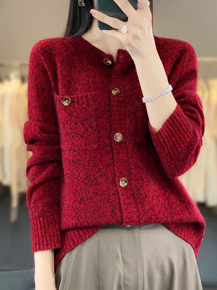 Audrina | Elegante und lässige Strickjacke für den Winter