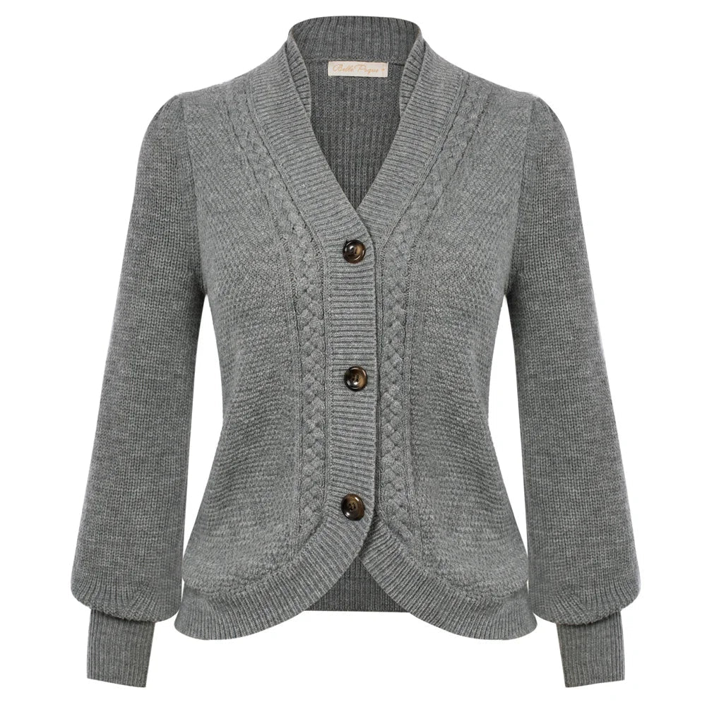 Nia | Trendiger und eleganter Winter-Cardigan