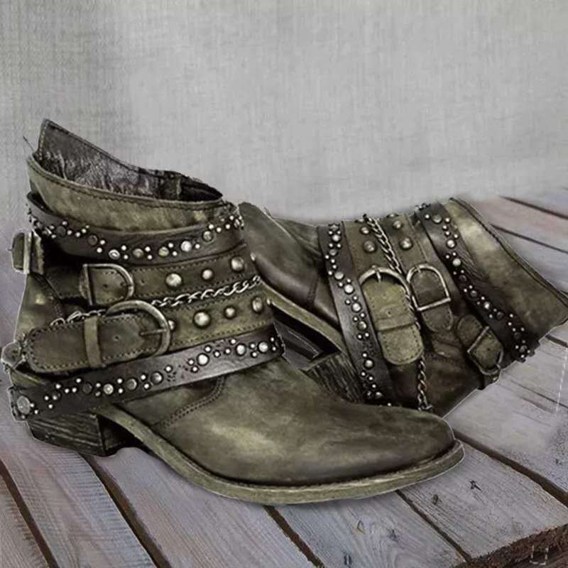 Gillian® | Vintage-Kettenstiefel