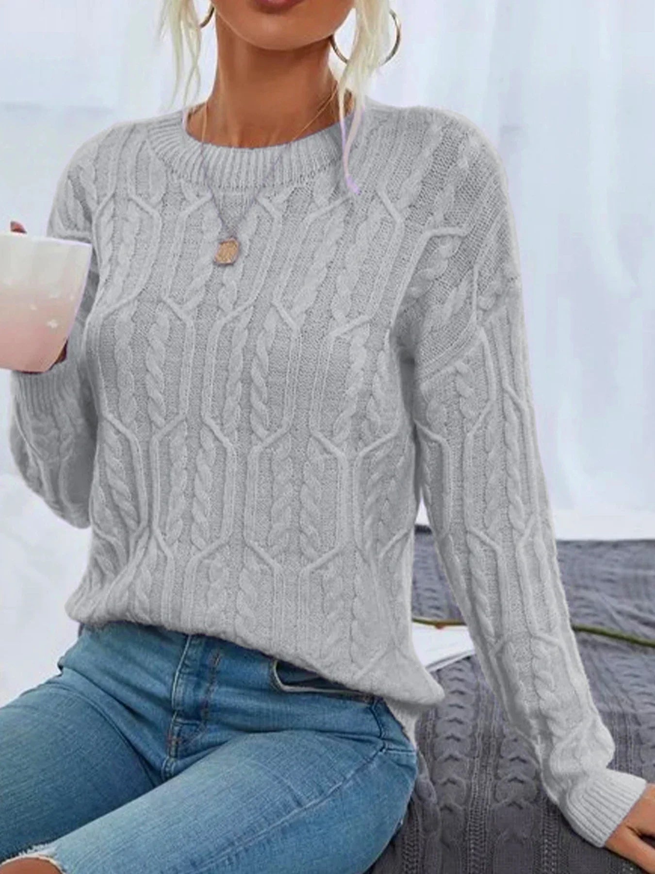 Jesslyn | Lässig und entspannt Winter Pullover