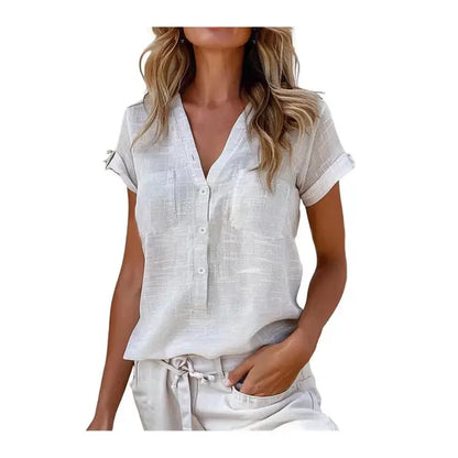 Ilyana® | Elegante und coole Bluse