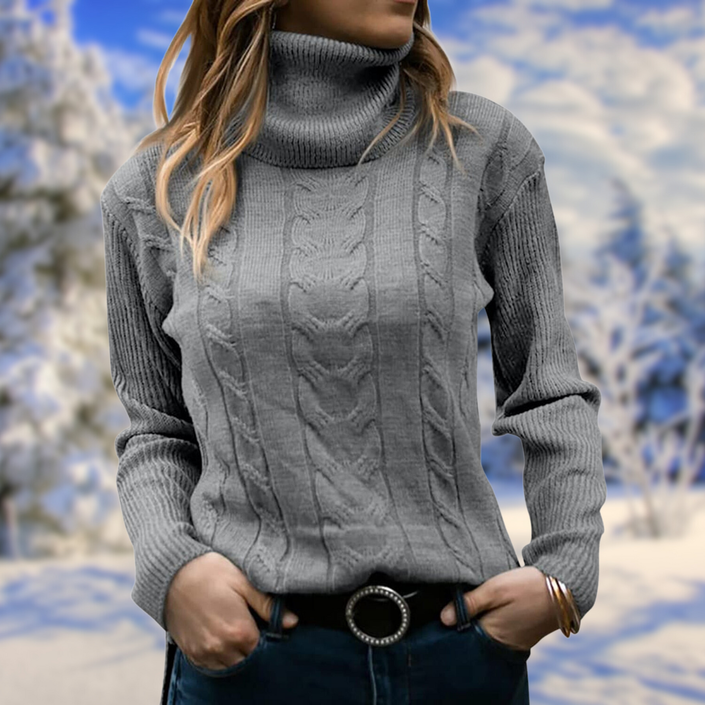 Leslie | Zeitloser und stilvoller Winterpullover