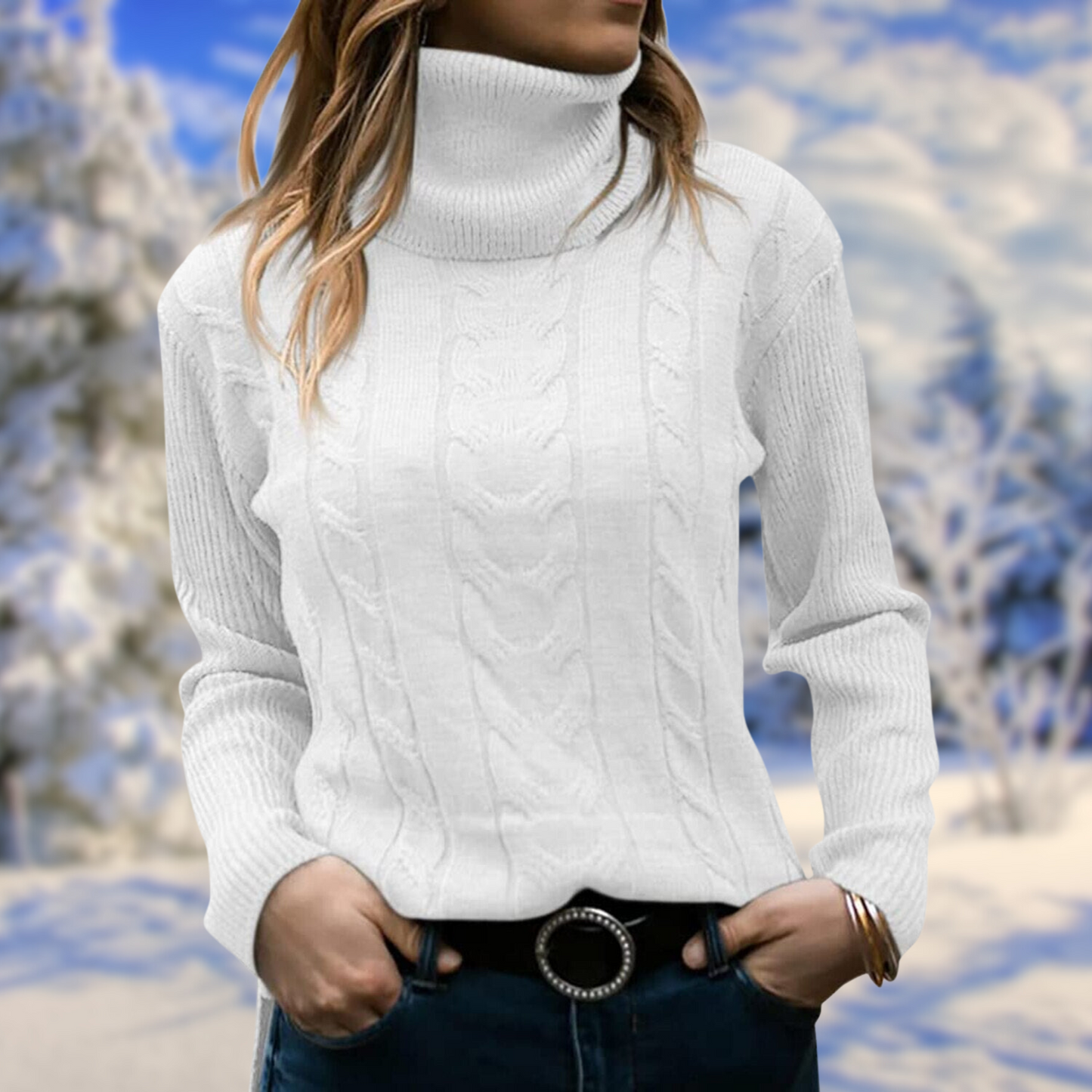 Jeanette | Unkomplizierter und trendiger Winterpullover