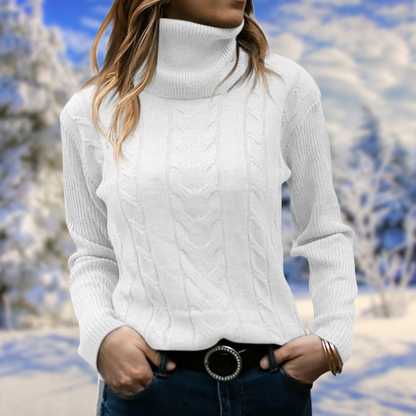 Jeanette | Unkomplizierter und trendiger Winterpullover