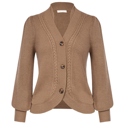 Nia | Trendiger und eleganter Winter-Cardigan