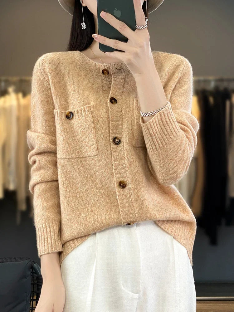 Audrina | Elegante und lässige Strickjacke für den Winter