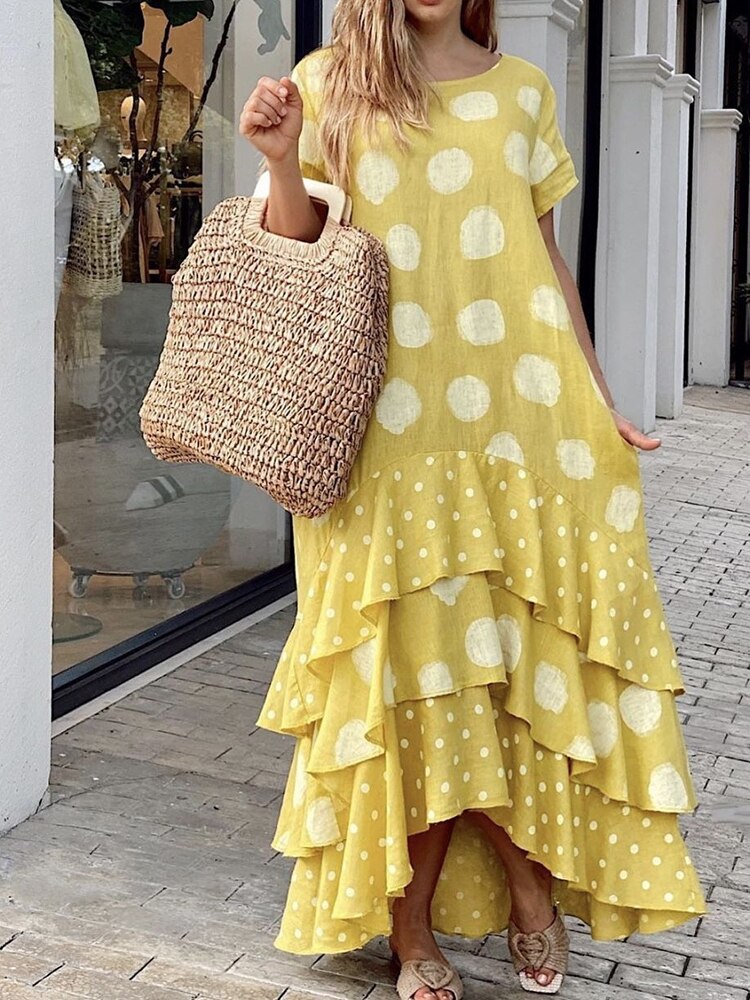 Colette® | Vielseitiges Kleid mit Polka Dot Details