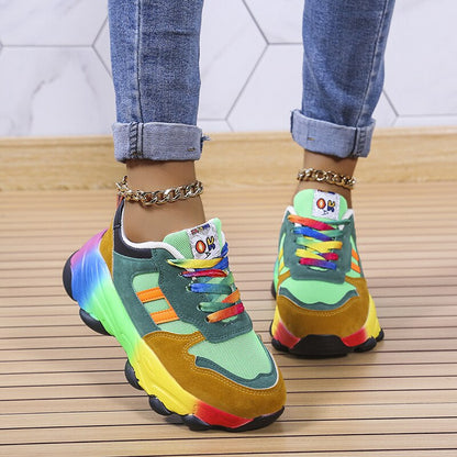 Shoein® | Regenbogen Turnschuhe