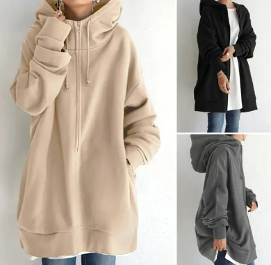 Joelle | Zeitloser und eleganter Winter-Hoodie