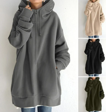 Joelle | Zeitloser und eleganter Winter-Hoodie