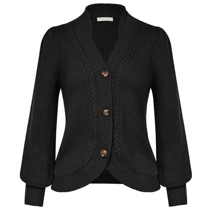 Nia | Trendiger und eleganter Winter-Cardigan