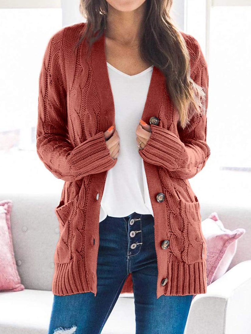 Maya | Moderne und bequeme Winter-Strickjacke