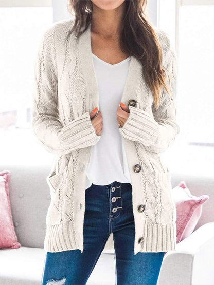 Maya | Moderne und bequeme Winter-Strickjacke