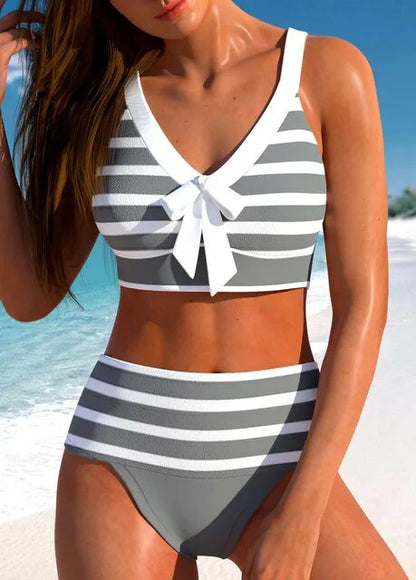 Cara® | Stylischer Streifen Bikini