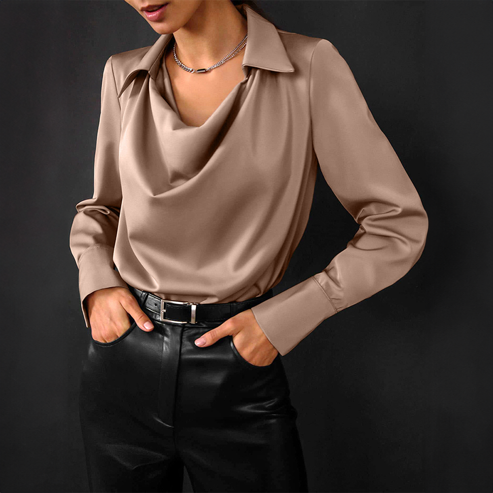 Elisabete | Zeitlose und elegante Winterbluse