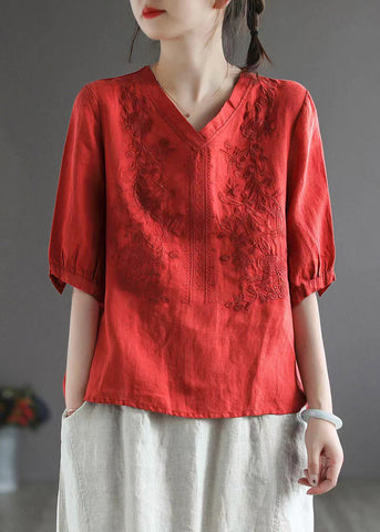 Eri® | Vintage Rot V-Aussch...
