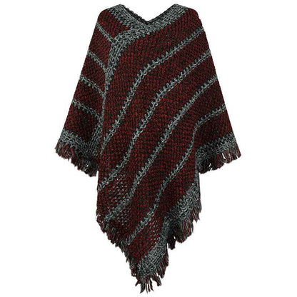 Black-Ponchos-for-Women-Women-Ponchos-and-Wraps-Winter-Retro-Stylish-Poncho-Shawl-for-Women-K424