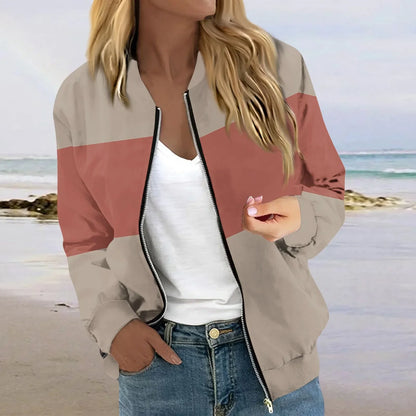 Women Bomber Jackets- Contractors Bomber Jackets for Women Assorted Colors- Dark Gray- IndioGear.com